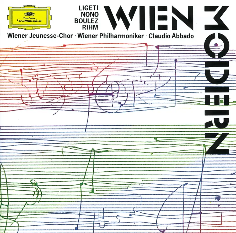 Cover of Wien Modern conducted by Claudio Abbado
